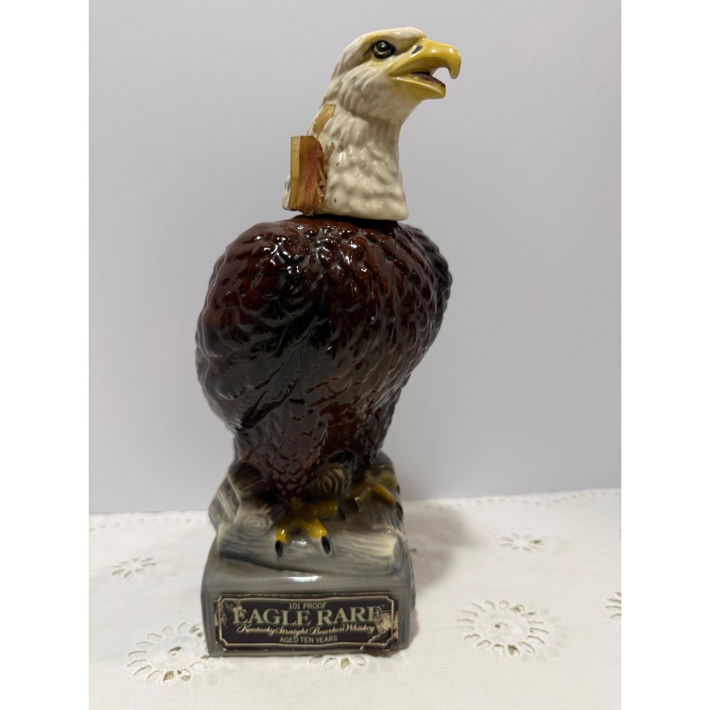 Vintage 1979 Eagle Rare Bourbon Decanter No 1 in Series Old Prentice 750ml